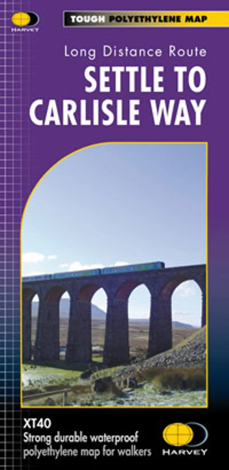 Harvey Maps - Settle To Carlisle Way 1:40 000 XT40